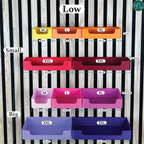 Größenübersicht Low: Organizer Box mit Eingriff, Small und Big, Breiten M bis 3XL mit Maßangaben