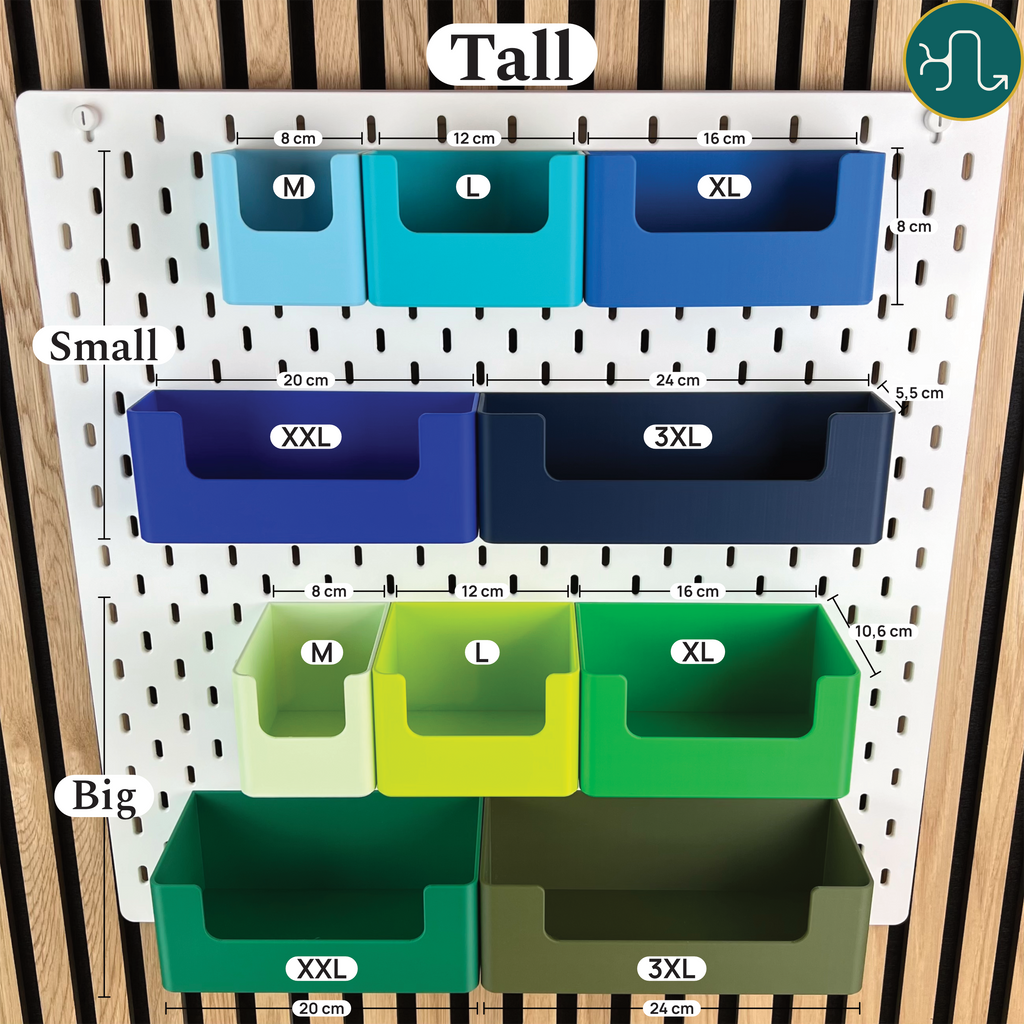 Organizer Box mit Eingriff – passend für IKEA SKÅDIS